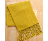 Šál zlatě hořčicový
