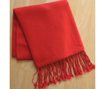 Šál jasně červený