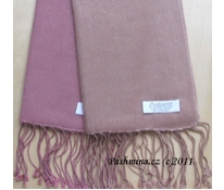 Scarf, pink-brown