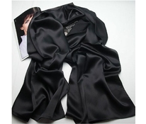 Black satin