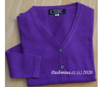 Purple cardigan, size S