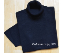 Black roll-neck, short sleeves, size XS