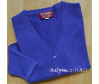 Cardigan, blueberry, size L