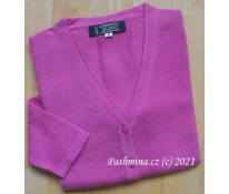 Pink cardigan, size M