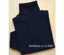 Black roll-neck, long sleeves, size XL